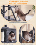 Sturdy Cat Tower for Heavy Cats, Indoor