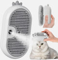 Self Cleaning Cat Steam Brush with Water Tank for Dogs Cats Rabbits
